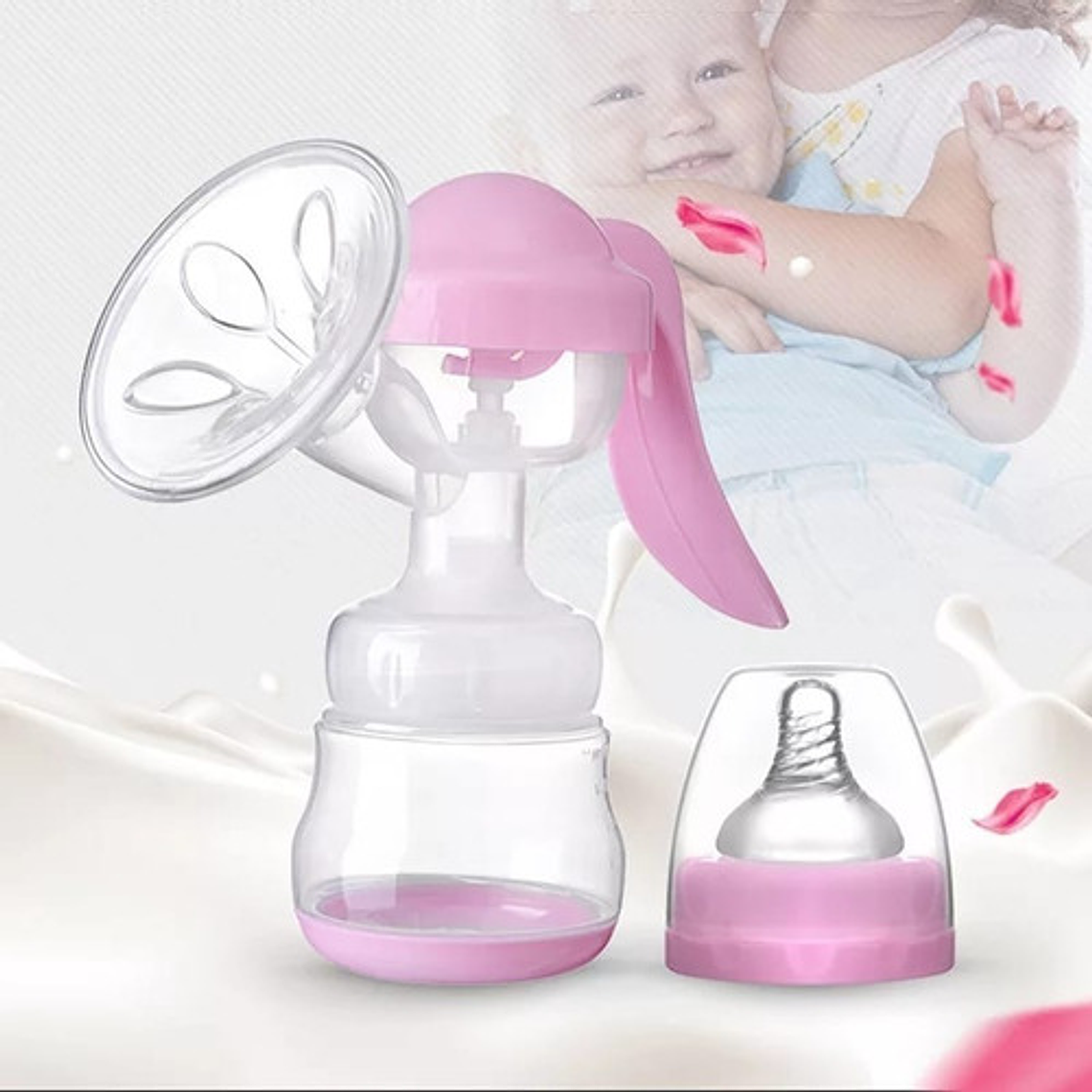 Extractor Leche Manual Bebes /waos Chile 4