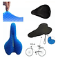 Cobertor Cubre Asiento Acolchado De Gel Bicicleta - Miniatura 3