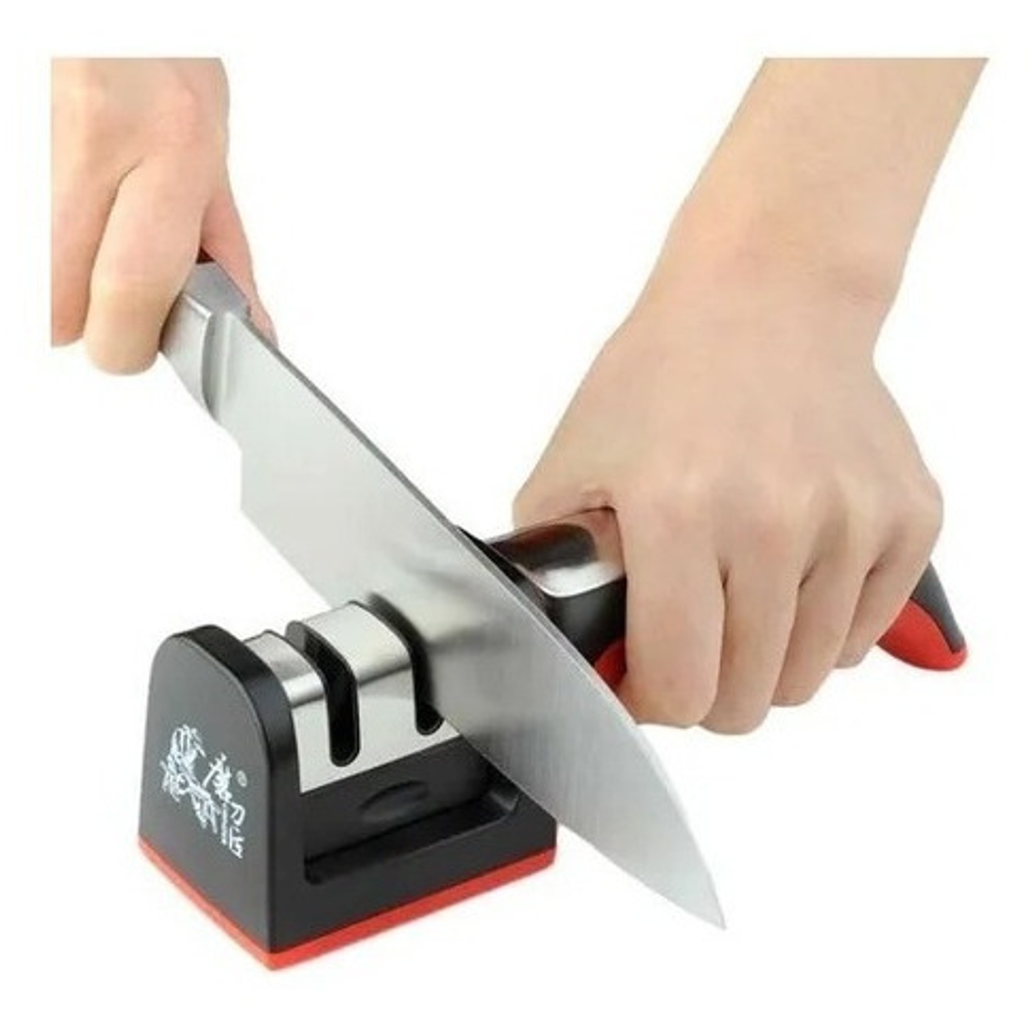 Afilador De Cuchillos Tijeras De 3 Filos De Acero Inoxidable 2