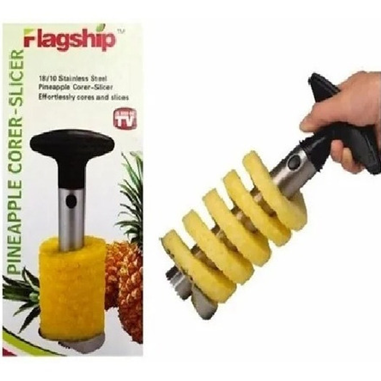 Cortador Pelador De Piña Flagship  Extrae Rebana /waos 8