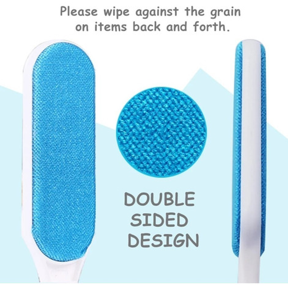 Cepillo Quita Pelos De Mascota Saca Pelusas Sillon Ropa 3