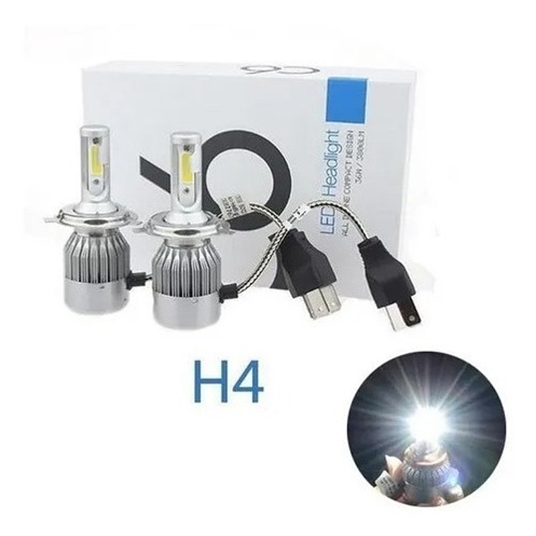 Kit Luces Turbo Led  Ampolletas Auto Bombillos 3
