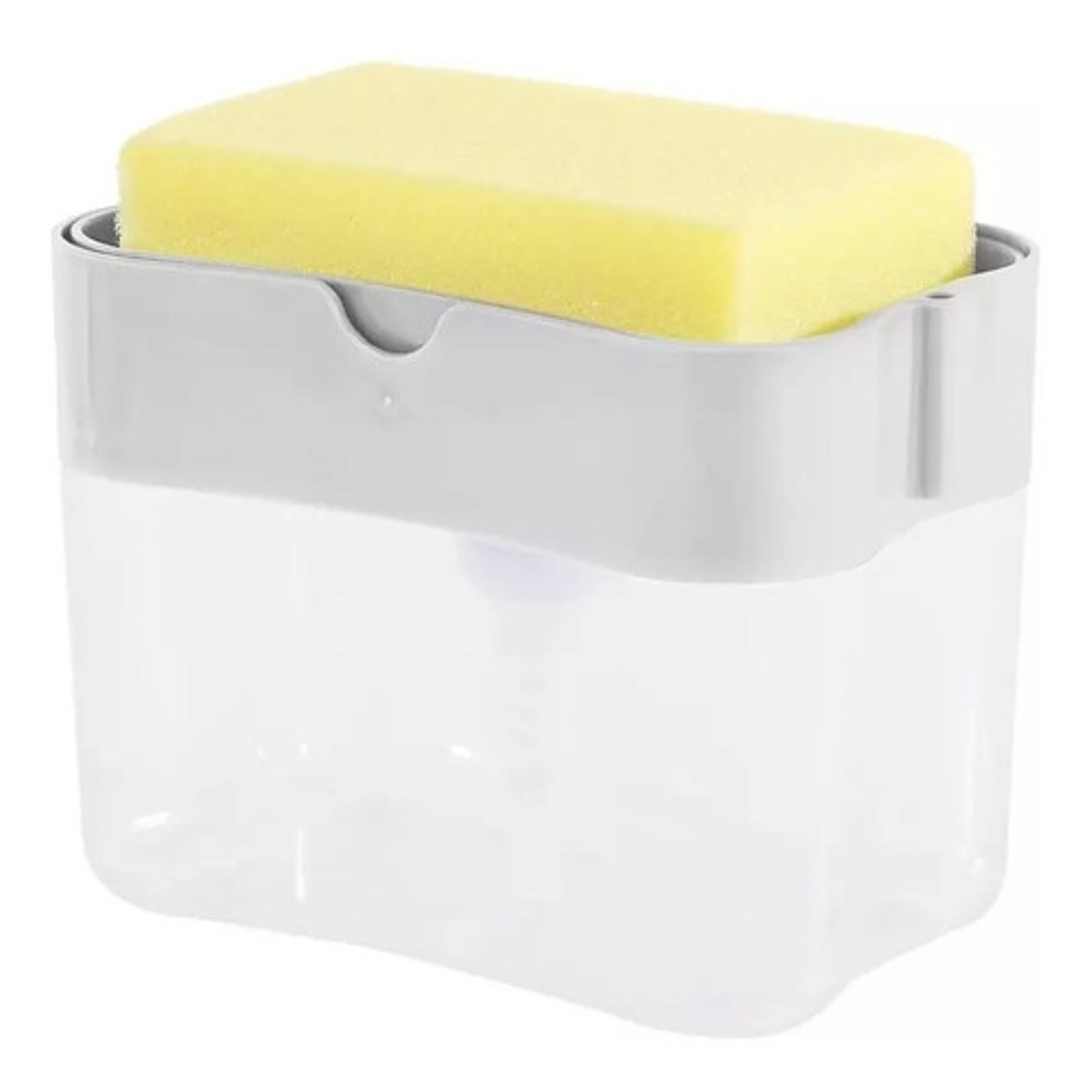 Dispensador Manual Jabón Líquido Cocina Importadora Waos Color Gris 300 Ml 5