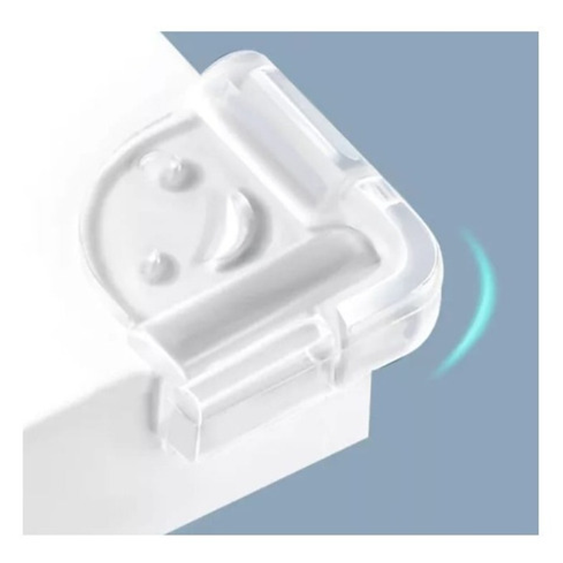 Pack 4 Protectores Esquineros Silicona Mesa Mueble Seguridad 3