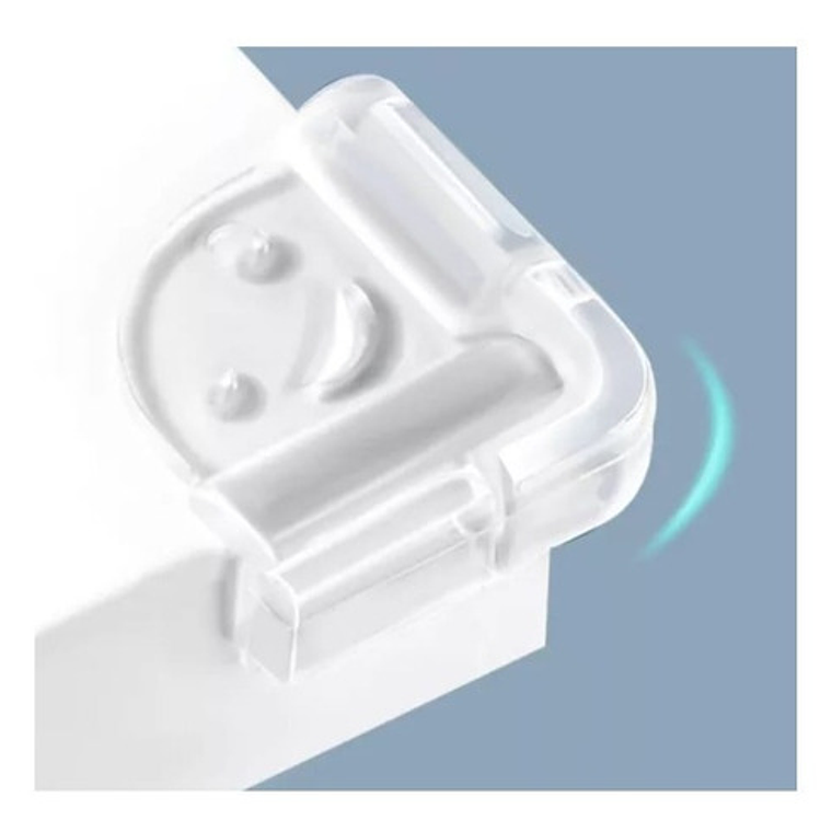 Pack 4 Protectores Esquineros Silicona Mesa Mueble Seguridad 3