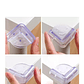 Pack 4 Protectores Esquineros Silicona Mesa Mueble Seguridad - Miniatura 5