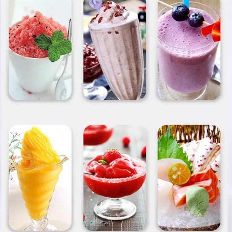 Picador Moledor Triturador Hielo Granizado Bebidas 5