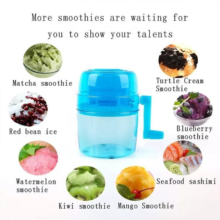 Picador Moledor Triturador Hielo Granizado Bebidas 9