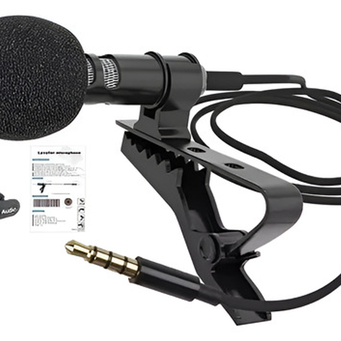 Micrófono Celulares 3.5mm Cable Youtube Video  1