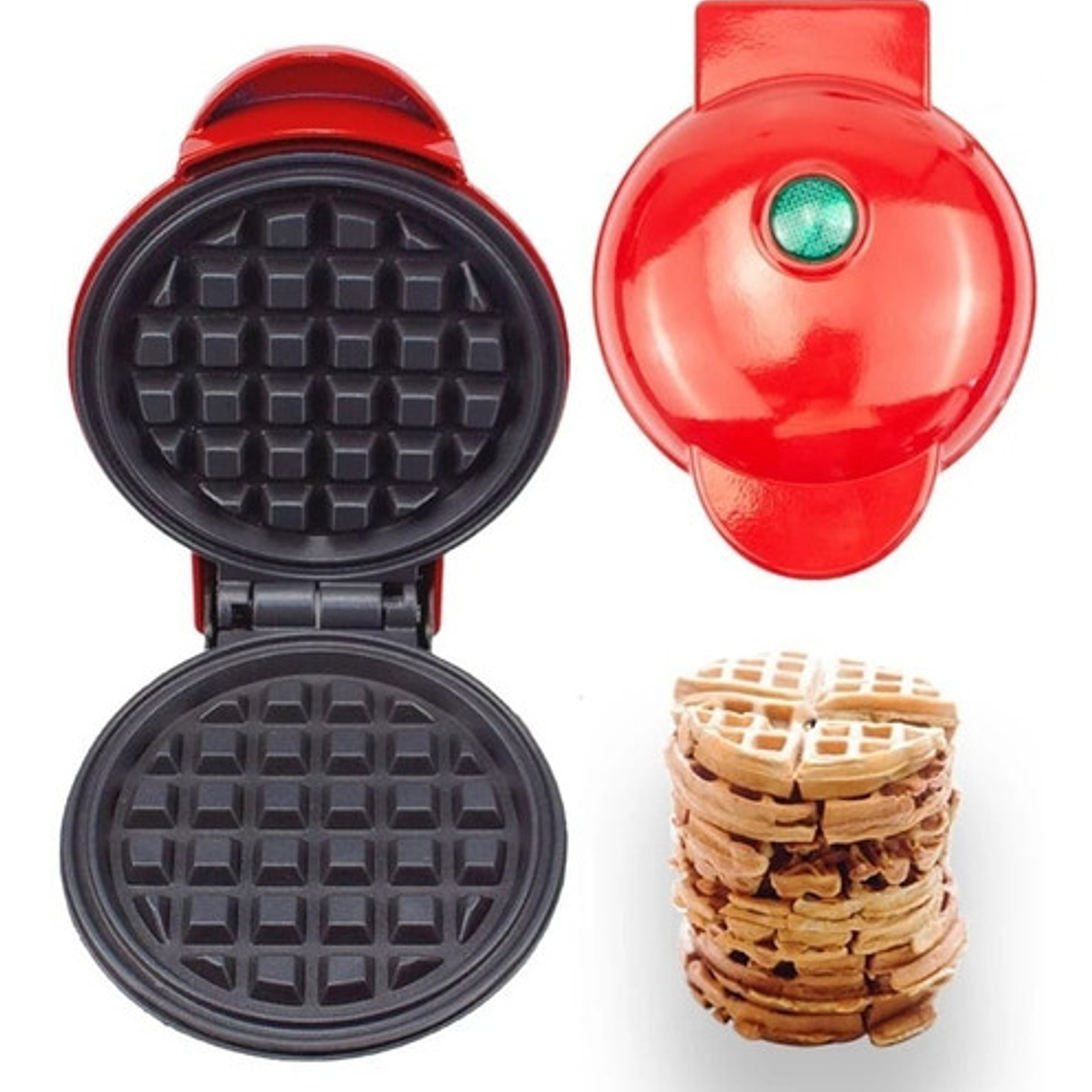 Wafflera Máquina De Waffles Eléctrico + Adaptador/waoscl 1