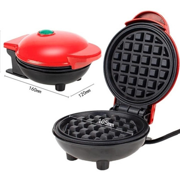 Wafflera Máquina De Waffles Eléctrico + Adaptador/waoscl 3