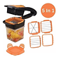 Cortador Verduras Multiuso Orange Nice Dicer Quick  - Miniatura 2