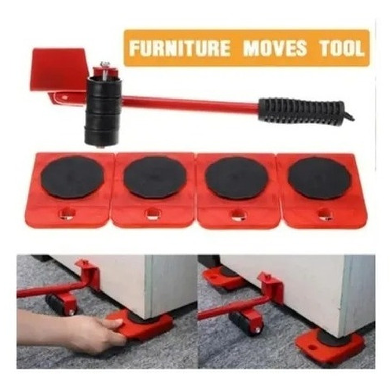Set Para Mover Artefactos Muebles Pesados Sin Esfuerzo Casa 8