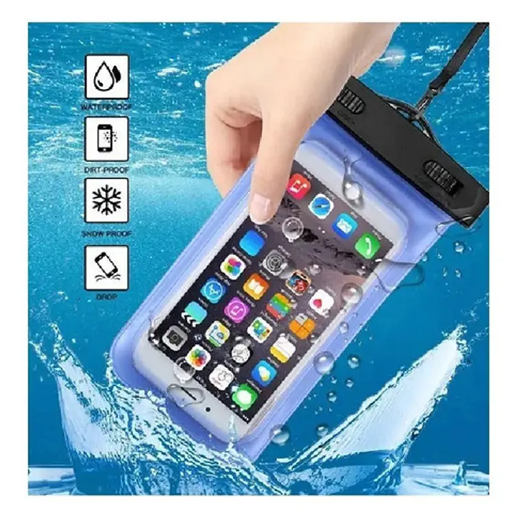 Funda Impermeable Sumergible Celular Prueba Agua Universal 13