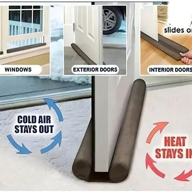 Aislante Frió Y Polvo Para Puertas Y Ventanas 12