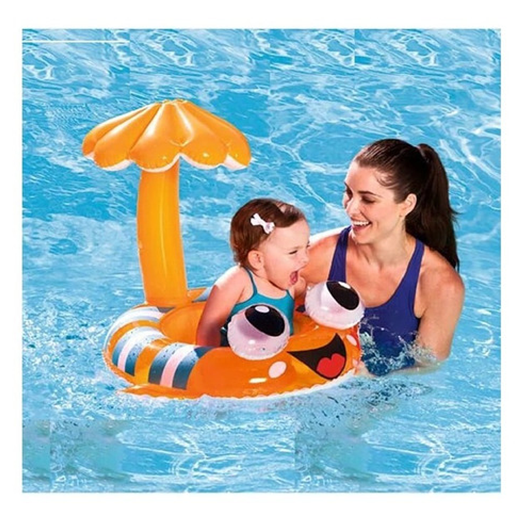 Flotador Sombrilla Playa Piscina Bebé Verano Niños 2