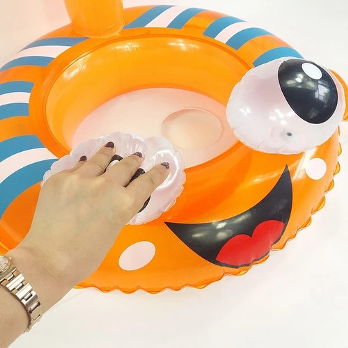 Flotador Sombrilla Playa Piscina Bebé Verano Niños 4