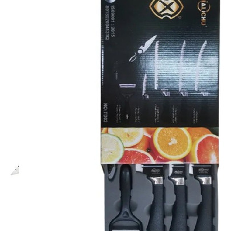 Set De 6 Cuchillos Juego Cuchillos Cocina  4