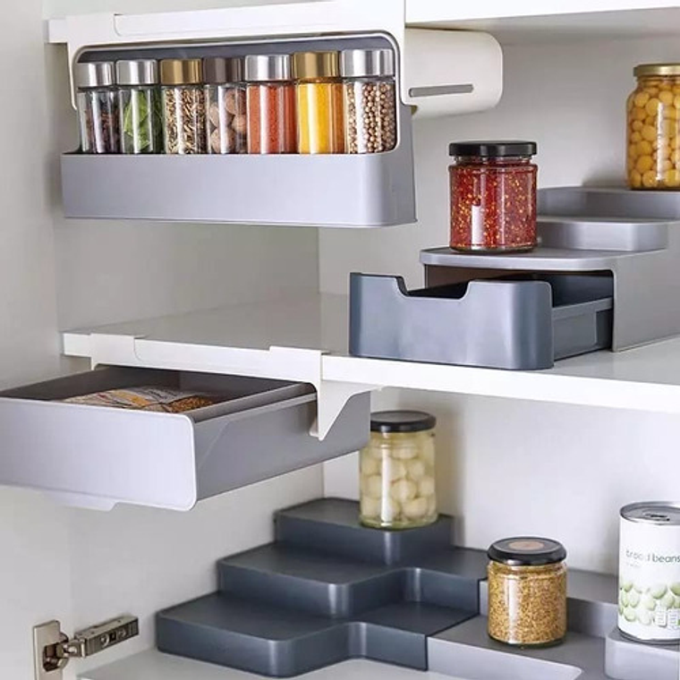 Organizador Estante Extraíble Cocina Especieros Condimentos 6
