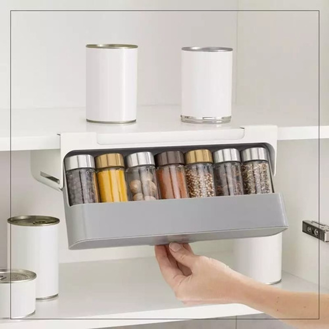 Organizador Estante Extraíble Cocina Especieros Condimentos 8