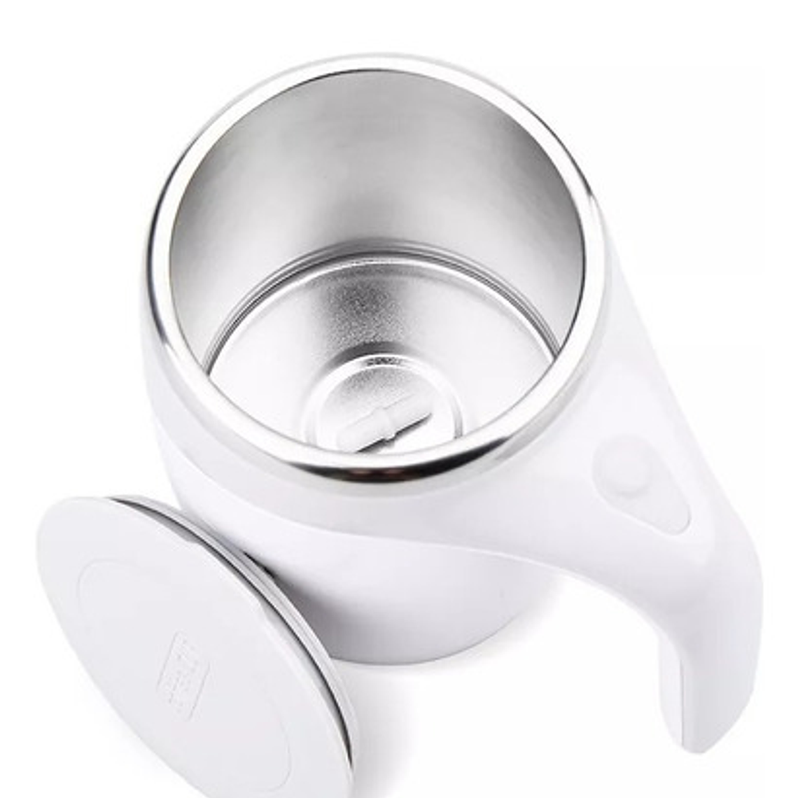 Taza Tazón Magnetico Revolvedor Automático  Leche Café 3