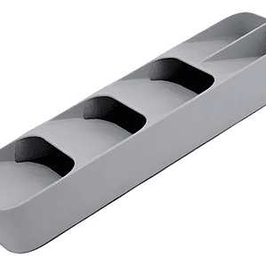 Bandeja Organizadora Para Cubiertos 39x9cm Gris