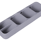 Bandeja Organizadora Para Cubiertos 39x9cm Gris Importadora Waos - Miniatura 9