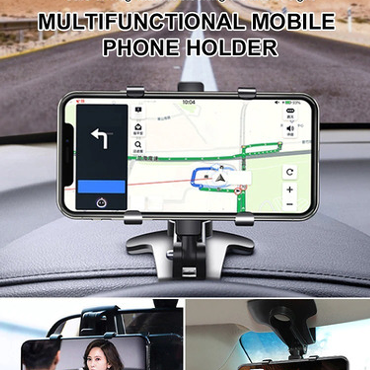 Soporte Celular Auto Porta Celular Auto Universal 8