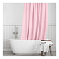 Cortina Ducha Baño 180x180 Elegante Rosado - Miniatura 1