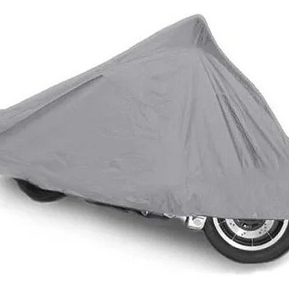 Funda Impermeable Globalhome Cubre Moto 130x230 Cm Gris Con Bolsa 2