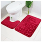 Set De Alfombras Baño Piedras Elegante - Miniatura 4
