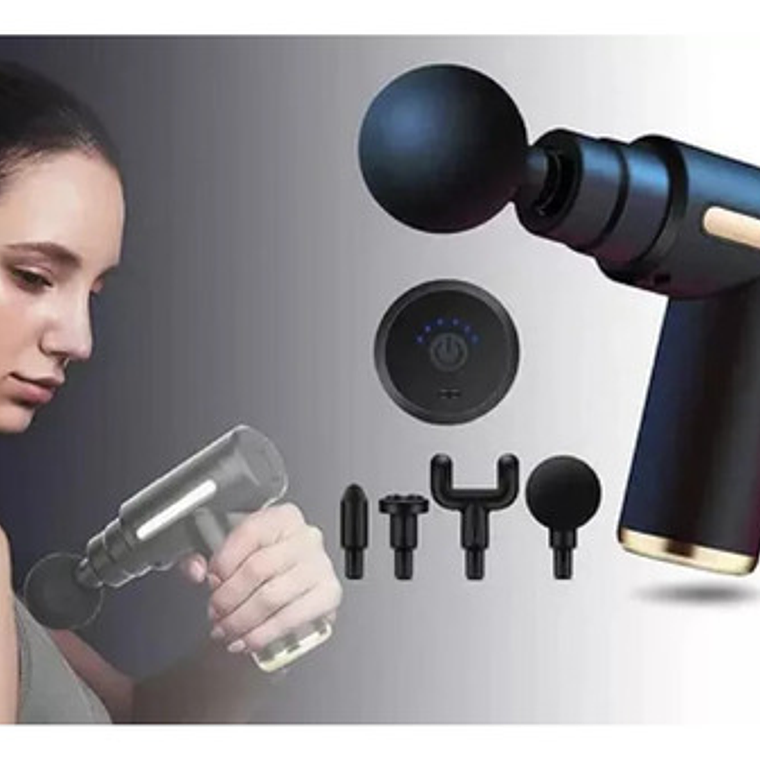 Pistola De Masaje Masajeador Muscular 6 Velocidades 2