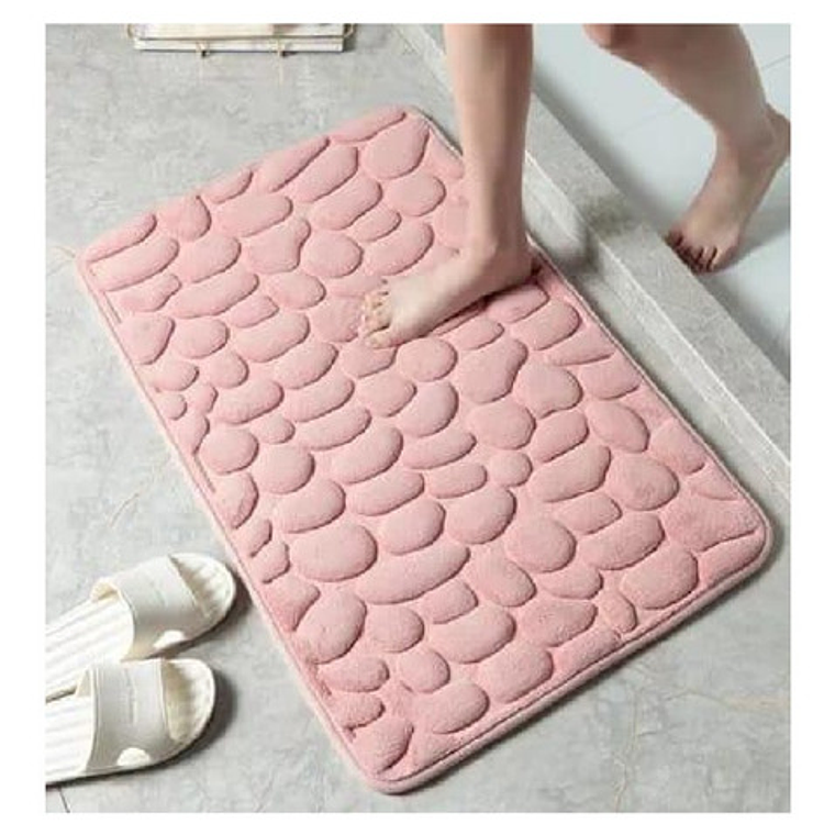 Alfombra De Baño Absorbente Suave Bajada De Baño  2