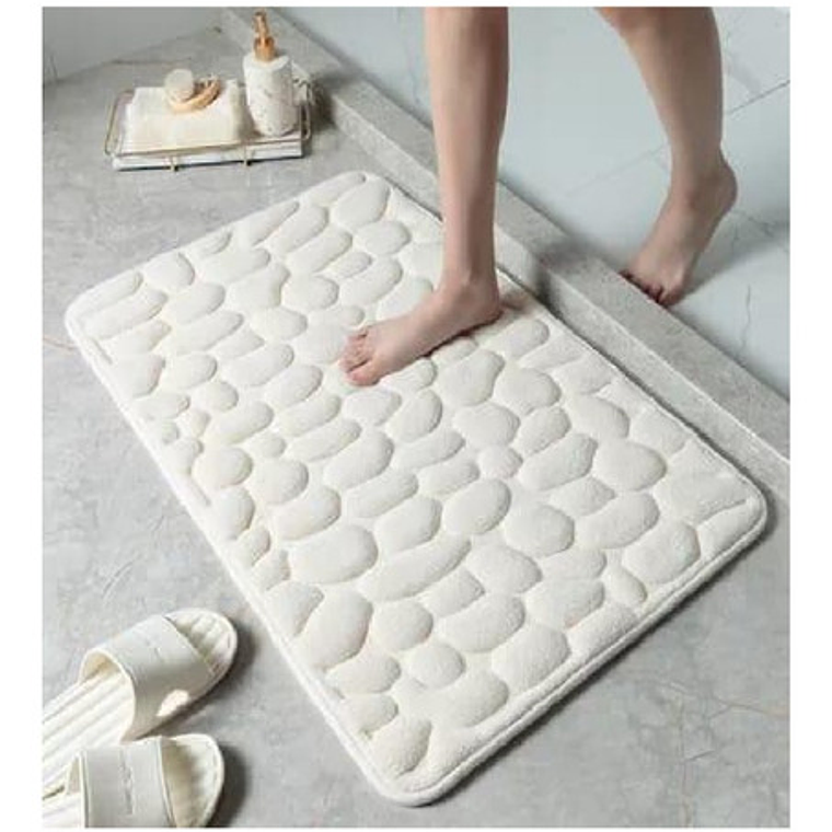 Alfombra De Baño Absorbente Suave Bajada De Baño  13