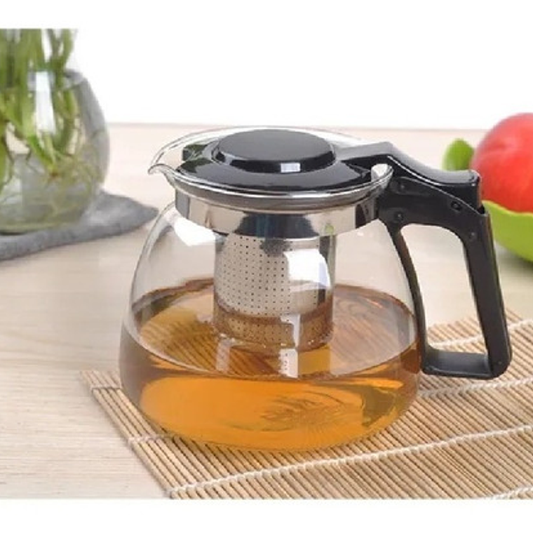 Infusor De Te Tetera De Vidrio 900 Ml 4