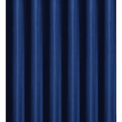 Cortina Ducha Baño 180x180cm Elegante Azul