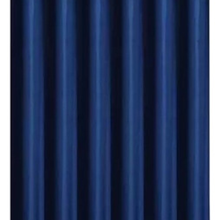 Cortina Ducha Baño 180x180cm Elegante Azul 1