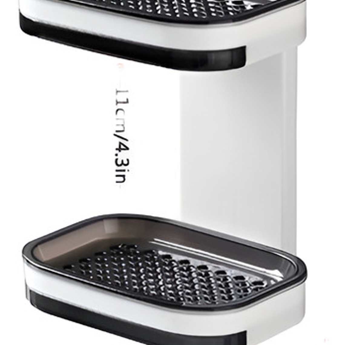 Repisa Jabonera Baño Con Doble Repisa  3