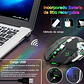 Mouse Gamer De Juego Inalámbrico Recargable Free Wolf X8 Black - Miniatura 3