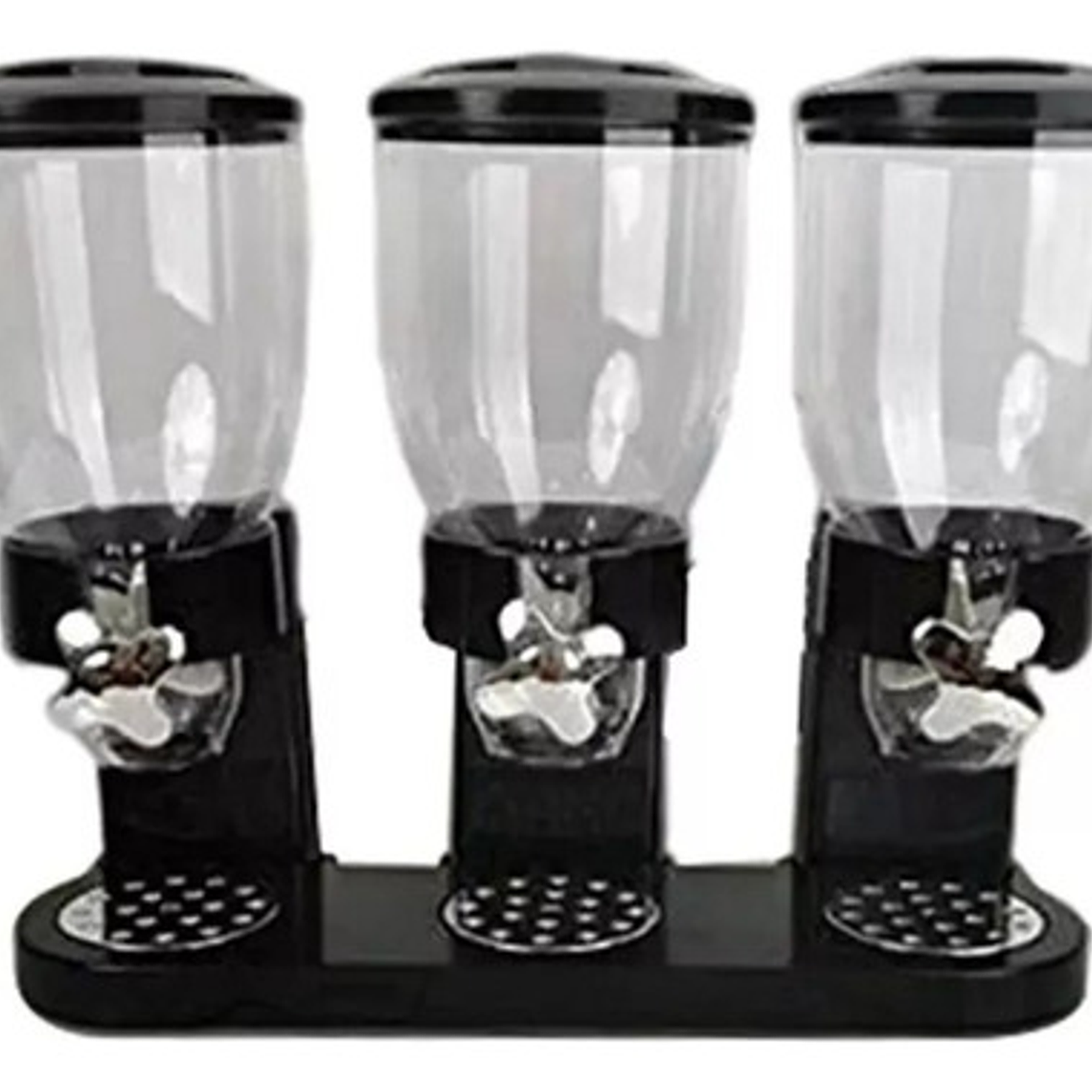 Dispensador Triple Cereal Granos Dulces Frutos Secos 3