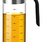 Aceitera Vinagrera Vidrio Csdfg 550ml Pico Vertedor No Gotea - Miniatura 1