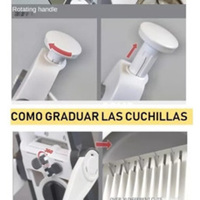 Picador Cortador De Frutas Y Verduras Cortadora  5