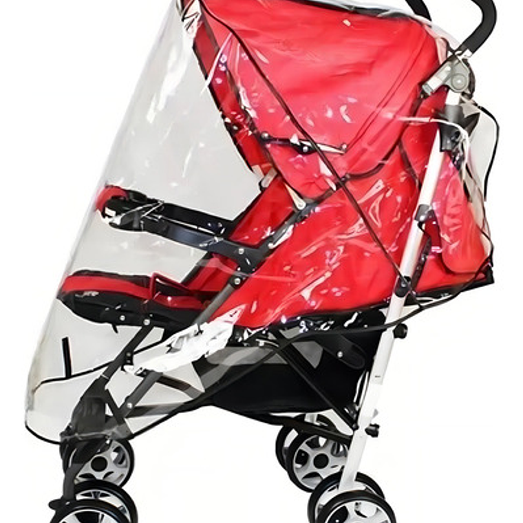 Cobertor Funda Cubre Coche Bebe Transparente Universal 1