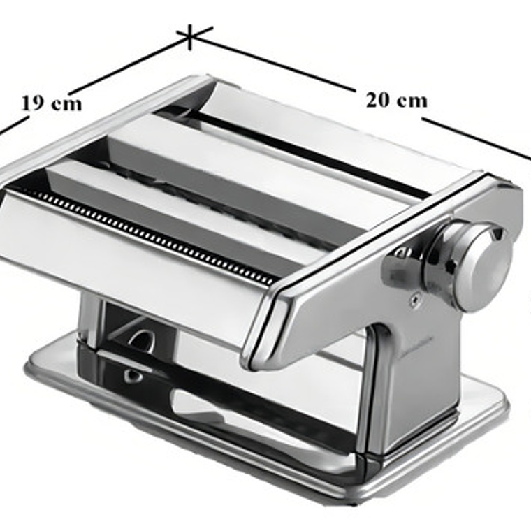 Máquina Para Hacer Tallarines Espagueti Acero Inoxidable Pasta Plateada Plateado 2