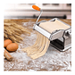 Máquina Para Hacer Tallarines Espagueti Acero Inoxidable Pasta Plateada Plateado - Miniatura 6