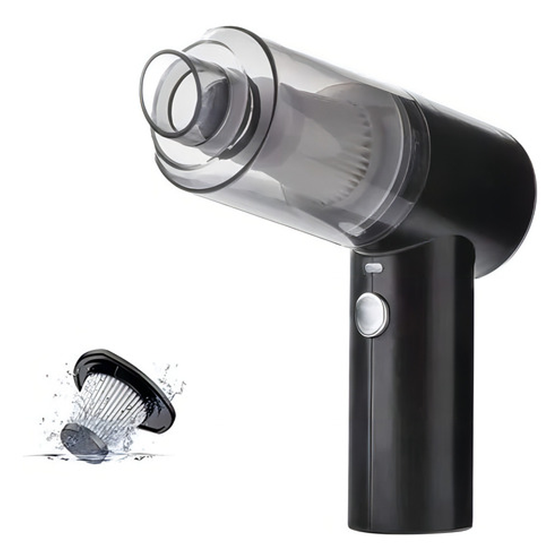 Aspiradora Inalámbrica Portátil Para Auto Recargable 1