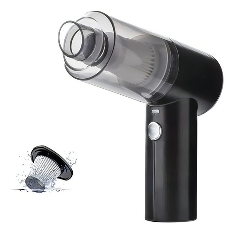 Aspiradora Inalámbrica Portátil Para Auto Recargable 1