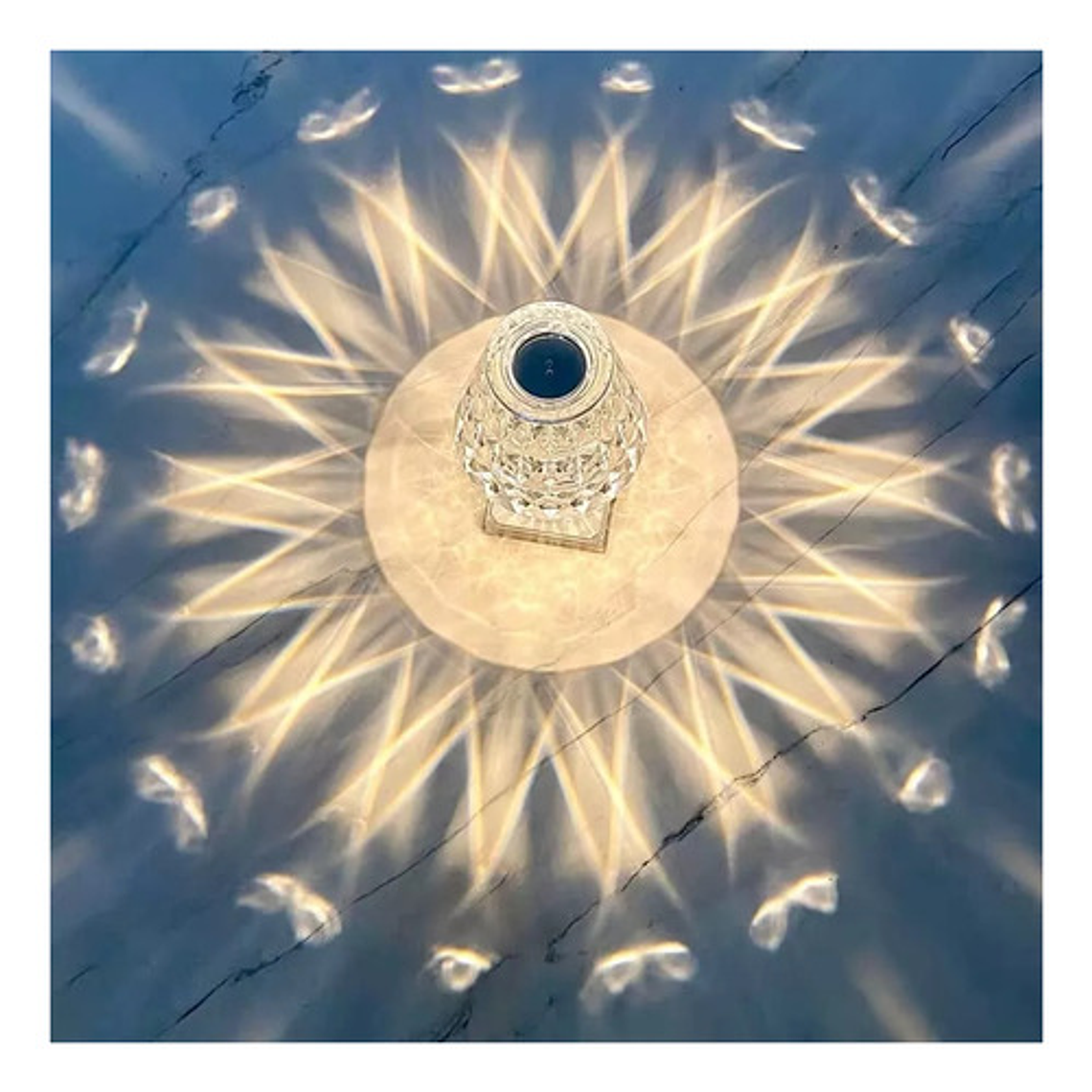 Lámpara Velador Recargable Touch  Habitacion 2