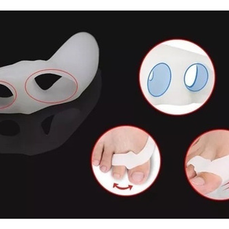 Separador Corrector Juanetes Dedos Pie / Color Blanco Talla Talla Universal 3