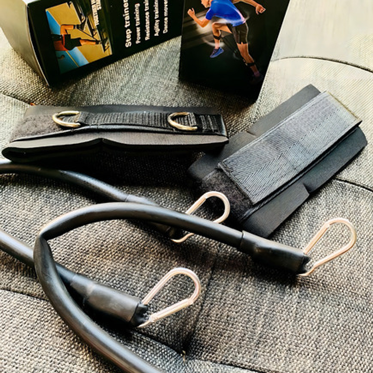 Banda Resistencia Tobillo Step Trainer 40 Libras Para Fitness Gym 2